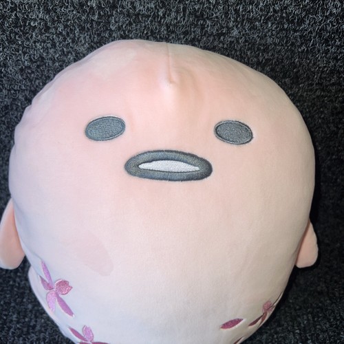 Sanrio Gudetama Sakuramochi Style 12 Inch Big Plush Toy Doll Pink - Picture 5 of 7