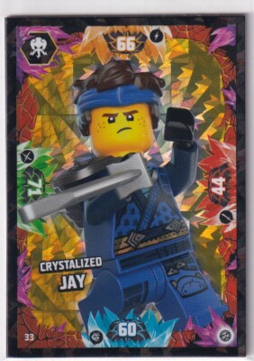 Lego Ninjago Serie 8 TCG Karte Nr. 33 Crystalized Jay | eBay