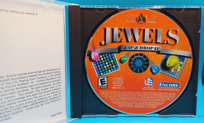 Hoyle Jewels: Swap & Drop It (PC, 2006) PC Game