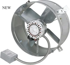 CX2500 Gable Mount Power Attic Ventilator, NEW