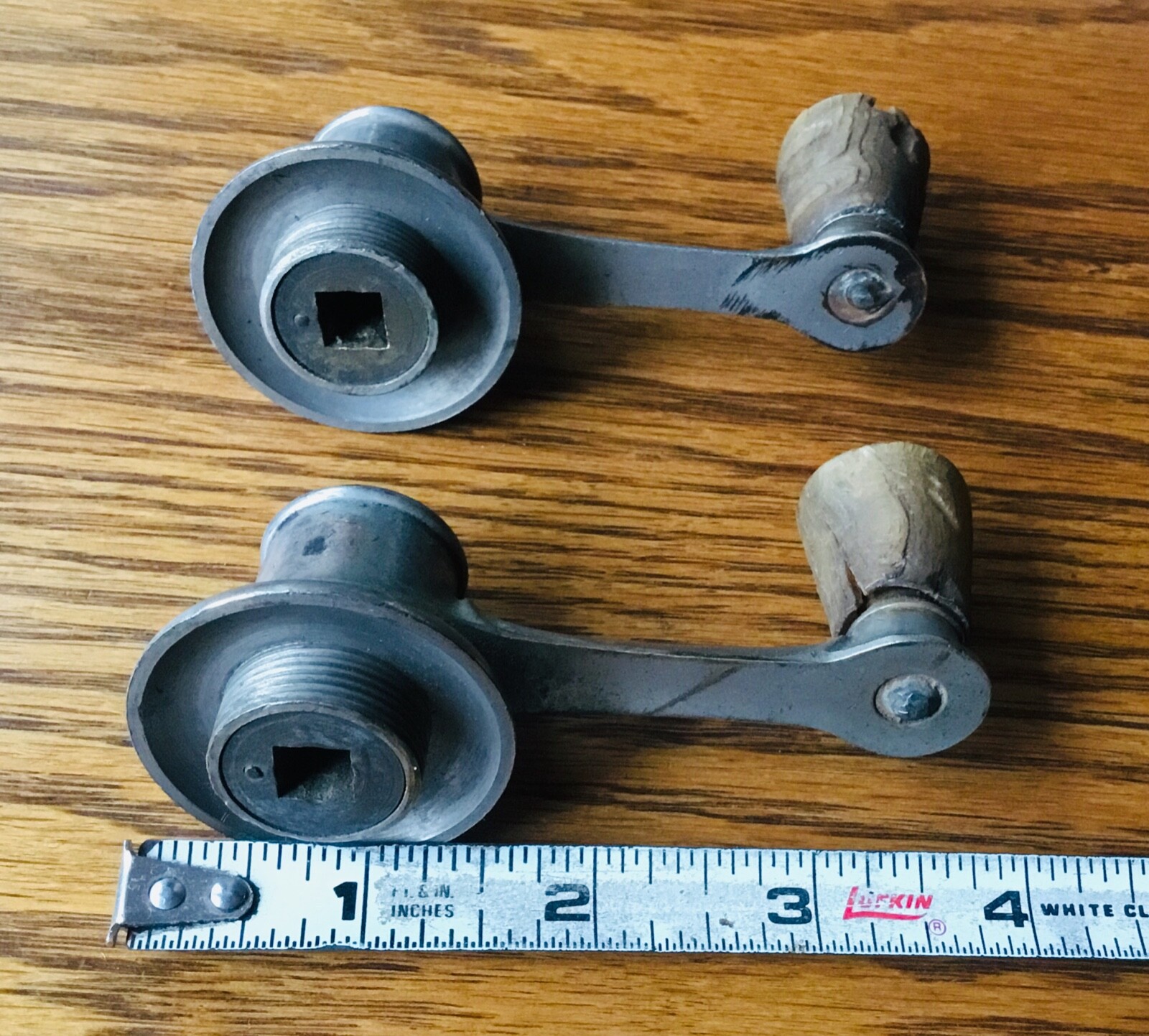 1910s 1920s WINDOW CRANK DOOR HANDLES vtg teens early antique rare auto
