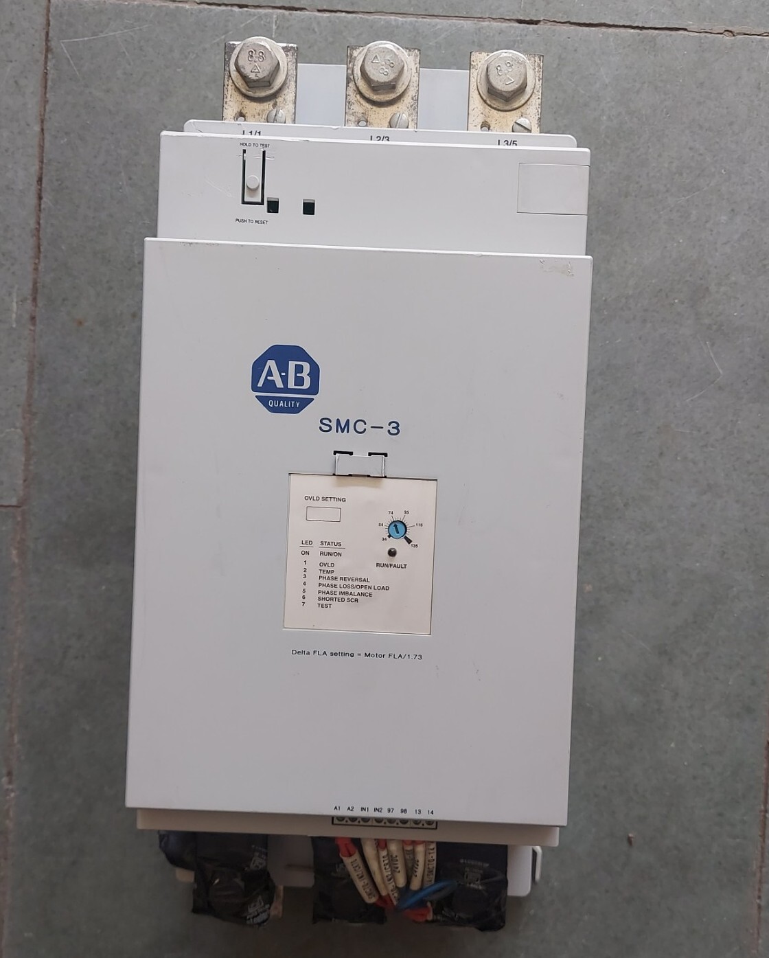 Excellent Condition 150-C135NBD SMC-3 135A Smart Motor Controller, TESTED OK