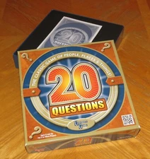 20 Questions Board Game 2010 University Games - Sealed Parts - New in Open Box