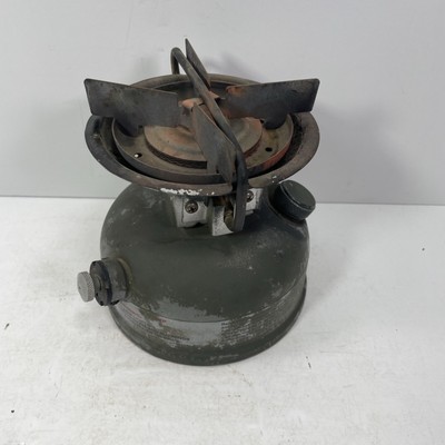 Vintage Coleman 533 Dual Fuel Stove Hiking Backpacking