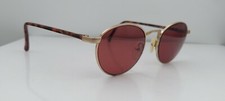 Vintage Landolfi 6061 Gold Metal Oval Sunglasses FRAMES ONLY Hong Kong