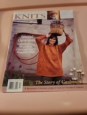 INTERWEAVE KNITS MAGAZINES, SPRING 2001 AND SUMMER 2001