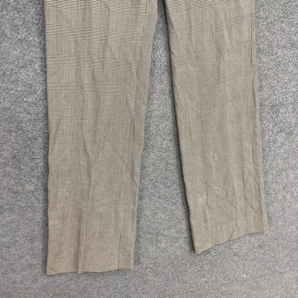 Pantalones para mujer APC Rue Madam Paris 36 lino recto cremallera comercial 33324 Foto 3 de 4