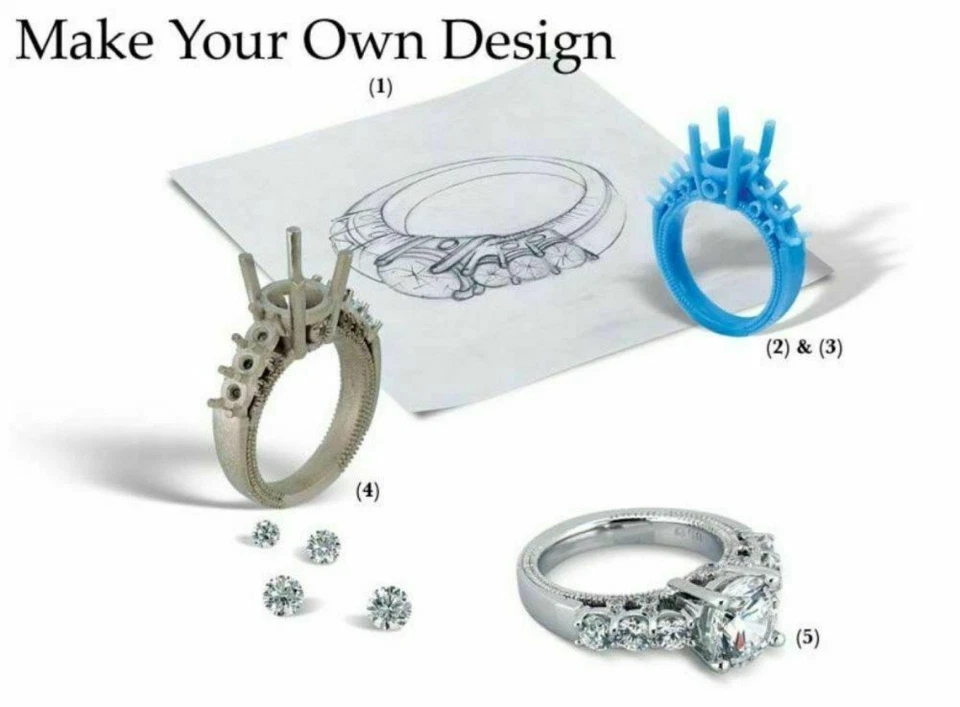 Brazalete de tenis de 7 pulgadas de largo de corte redondo de 6 quilates VVS1 de oro blanco sólido de 14 quilates para mujer Foto 3 de 3