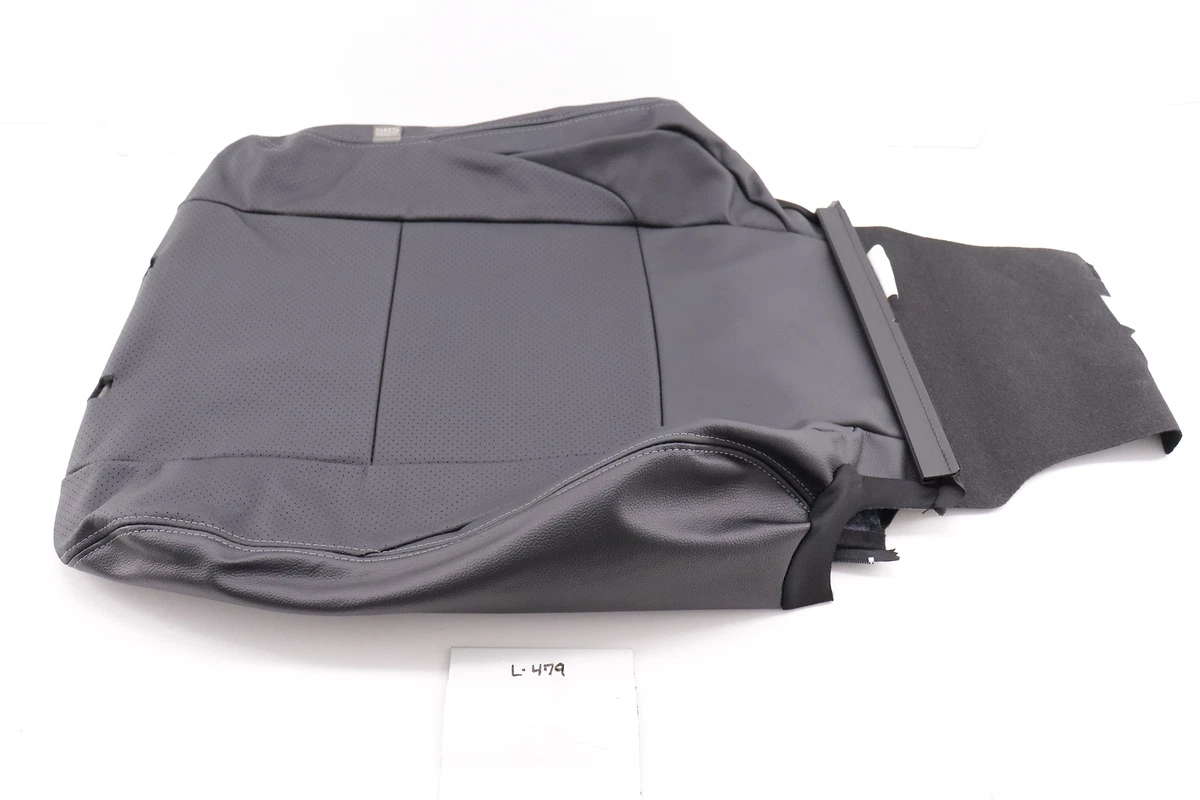 Funda De Asientos Para Mitsubishi Outlander PHEV 2014-2019, 5 Piezas En Gris, Piel Sintética, Compatible Con Airbags