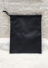 Pioneer Dj Draw Bag Pouch Black Logo Lining 9 in X 7 in