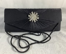 Bling Rhinestone Clutch Purse Bag Crossbody Wedding Cocktail Party