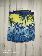 Corona Swim Trunks Mens Medium Beach Swimming Board Shorts Bathing Suit Pool