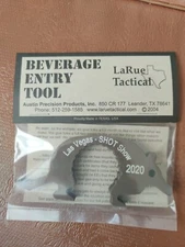 2020 SHOT Show LaRue Tactical Dillo Bottle Opener Beverage Entry Tool