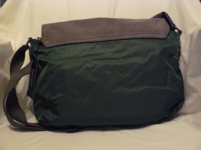 NWT DOLCE AND GABBANA NYLON/LEATHER MESSENGER BAG | eBay