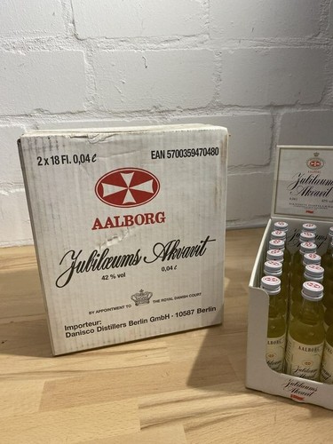 Aalborg Jubiläums Akvavit 54 Fläschchen a 0,04 L - Bild 5 von 6