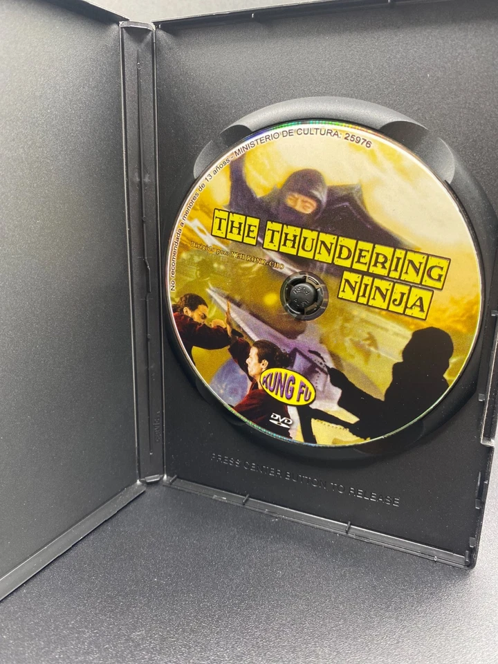 THE THUNDERING NINJA - DVD - ARTES MARCIALES - Imagen 3 de 4