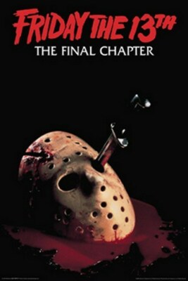 FRIDAY THE 13TH MOVIE POSTER The Final Chapter 24X36 - PRINT IMAGE PHOTO -PW0