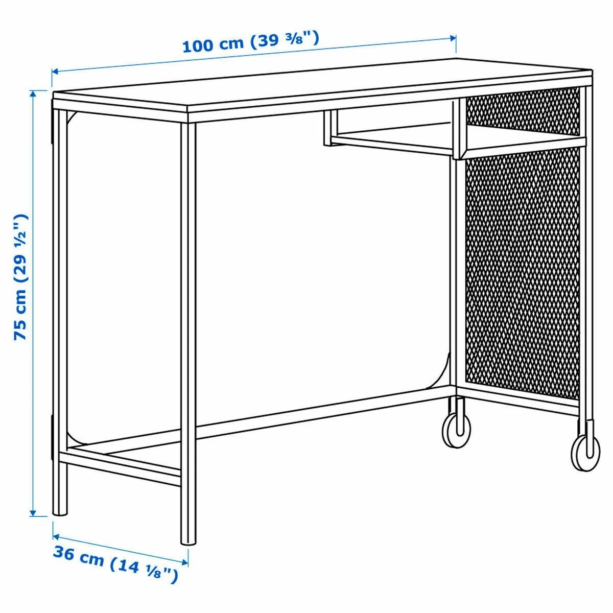 Fjallbo ikea sales laptop table