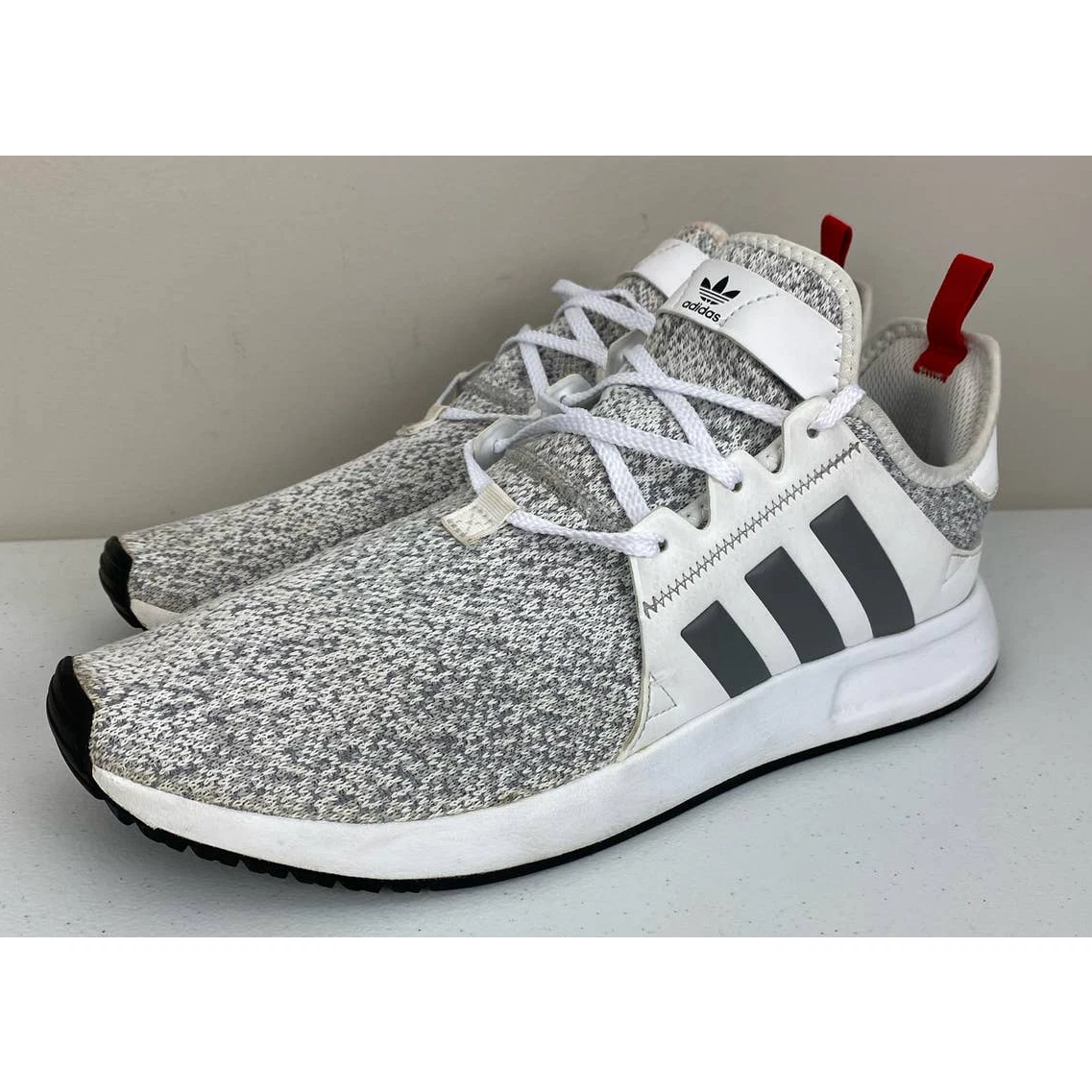 Men Adidas X_PLR heather grey knit 3-stripe athletic shoes sneakers F33899,  11.5 | eBay
