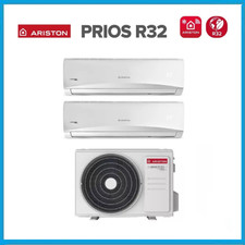 ARISTON PRIOS CLIMATIZZATORE DUAL SPLIT 50 XD0-O 12000+12000 BTU CLASSE A++/A+
