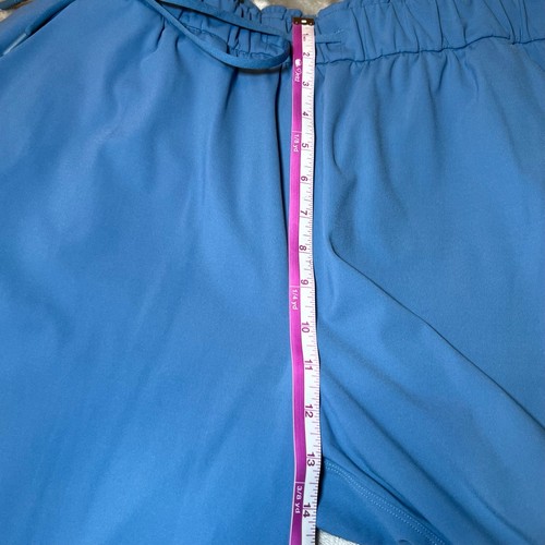 Lululemon Adapted State Perforated Jogger Pants Womens 12 Light Blue Drawstring - Picture 9 of 15