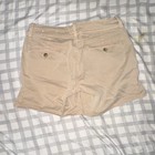 American Eagle Outfitters Women's Beige Chino Shorts Size 4 Stretch — photo 2