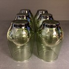 Vintage 1970s Libbey Tempo Avocado Green Drink ware 12 oz. Set of 6 Roly Poly — photo 8