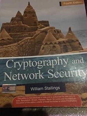 Cryptography And Network Security: - Hardcover, by Stallings William - Very Good
