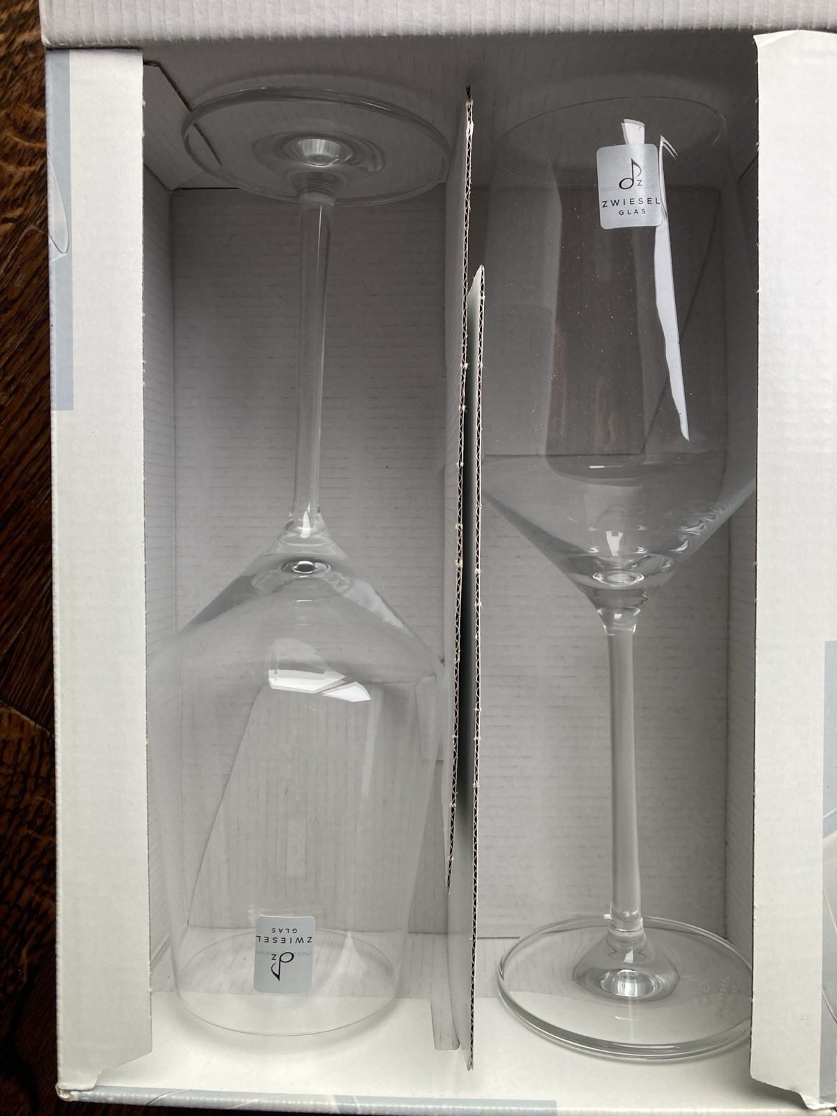 2x Schott Zwiesel Pure Weissweingläser