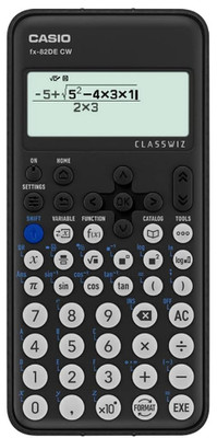 Casio fx-82DE CW Wissenschaftlicher Taschenrechner - Schwarz
