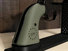 Heritage Rough Rider 1776 OD Green 3D Printed Custom Grip Rough Rider Grips