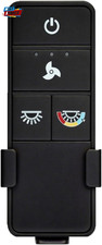 TX028C-S Ceiling Fan Remote Control for Hampton Bay - 3 Speed, Light Dimmer Comp