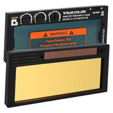 Shade 5-13 Adjustable Gold Auto Darkening Welding Lens, Adjustable Shade 5-13