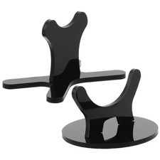 1 Set Baseball Bat Holder Display: Desktop Bat Stand – Acrylic Baseball Desk