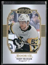 2019-20 Upper Deck Stature Teddy Blueger Portrait Variant RC /85 #187 Penguins
