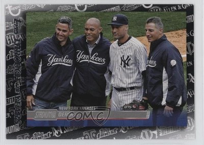 2021 Topps Black Derek Jeter Jorge Posada Mariano Rivera Andy Pettitte HOF 0q3