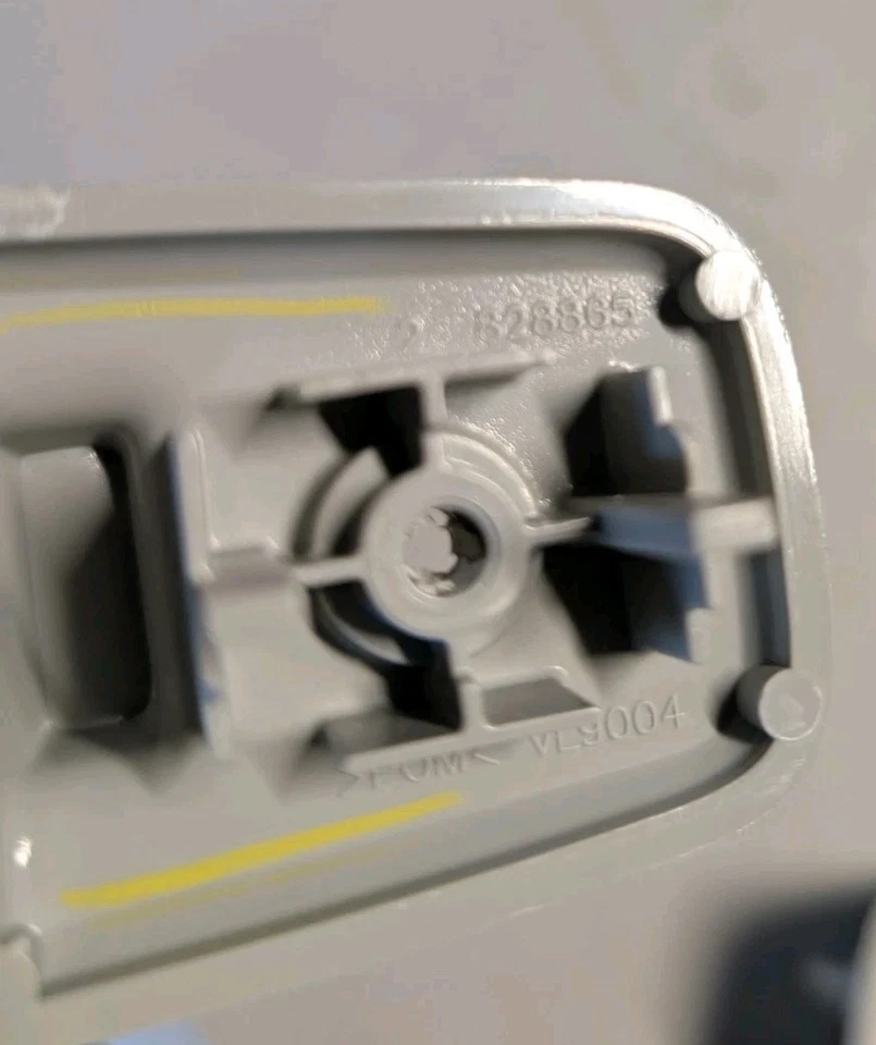 Ford F150 2004-2008 izquierda o derecha parasol clip de retención ME mediano gris pedernal OEM 77176 Foto 3 de 3