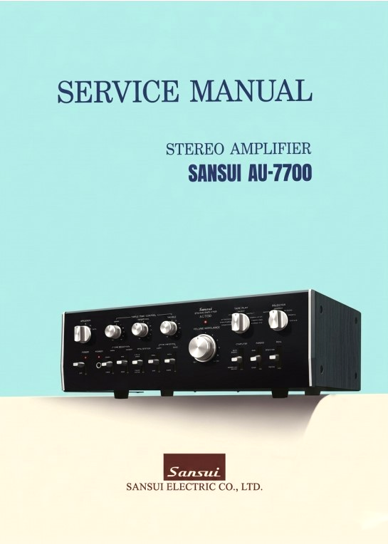 Sansui AU-7700 Stereo Integrated Amplifier for sale online | eBay