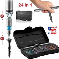 Home Repairs 24 In 1 Multi Bit Magnetic Screwdriver Set Multifunctional Toolbox 