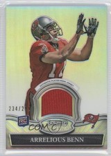 2010 Bowman Sterling Relics Refractor 234/299 Arrelious Benn #BSR-AB 0n9