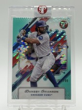 2025 Topps Pristine Aqua Pristine Refractor #84 Dansby Swanson 101/199 (Encased)
