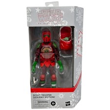 Star Wars Black Series Scout Trooper Holiday Edition 6  Figure 2021 Hasbro New