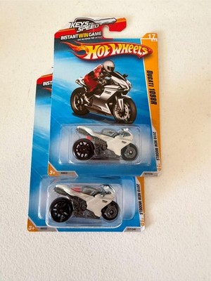 Hot Wheels 2010 New Models '10 Ducati 1098 R Keys to Speed Lot of 2 E39
