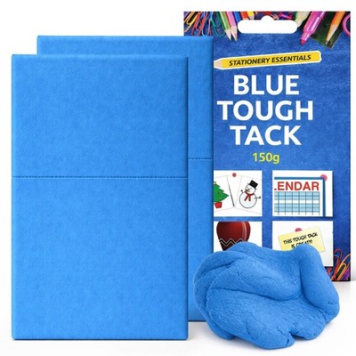 2-24 Stück Tough Tack 150g Super Sticky Wiederverwendbar Handlich Klebend Kitt Kleber Wände Zum Selbermachen