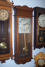 Antique Hansen Electric Master School Clock i...