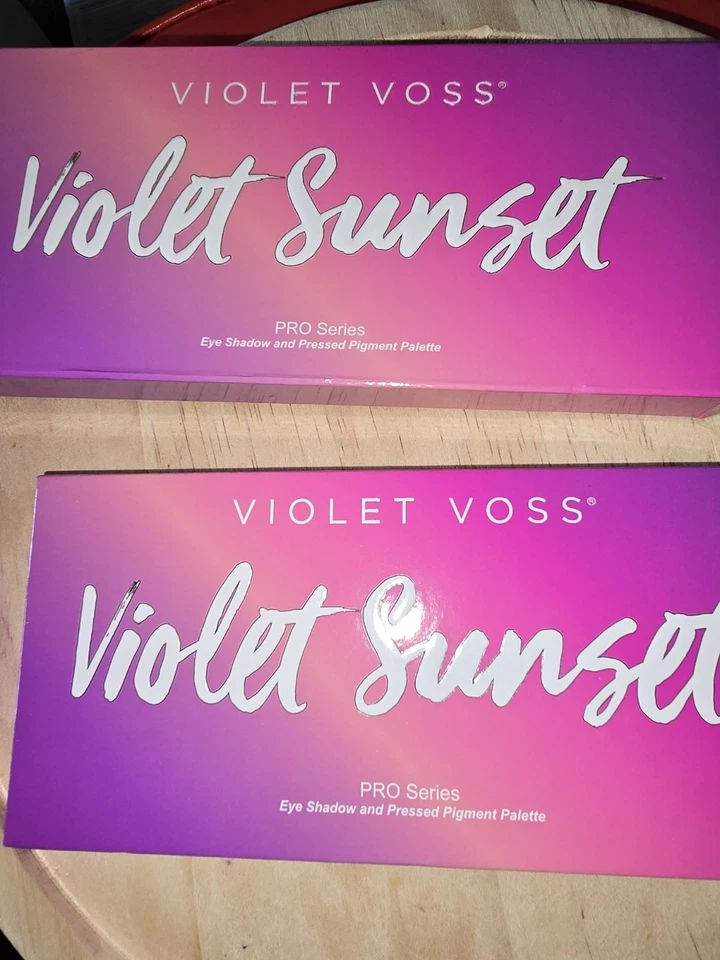 x4 VIOLET VOSS PALETTES -Forget Me Not, Windflower, Wild Dahlia & Violet Sunset - Image 2 of 4