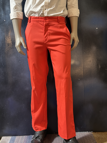 Nike Golf Men's Orange Pants Size M 32x30 Lightly Used - Picture 5 of 7