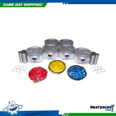DNJ PRK965 Piston and Ring Kit For 95-04 Toyota 4Runner T100 3.4L V6 DOHC 24V