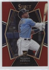2022 Panini Select Premier Level Red Prizm 165/199 Wander Franco #116 09gj