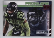 2017 Panini Rookies & Stars Prowlers Richard Sherman #4 w0w